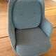 Fri™ armchair fritz hansen – jaime hayon – light blue fabric