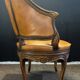 Fauteuil de bureau tournant style Louis XV