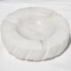 Marble effect stone ashtray