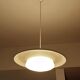 Very Large Art Deco Bauhaus Glass Pendant Light