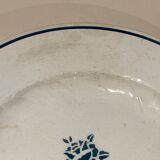 9 assiettes anciennes Longwy, 1930