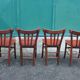 Lot of 8 bistro chairs