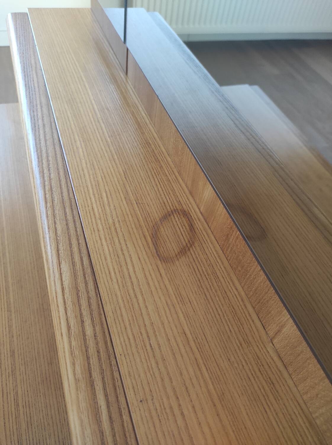 Vintage chest of drawers with triptych mirror, 60's