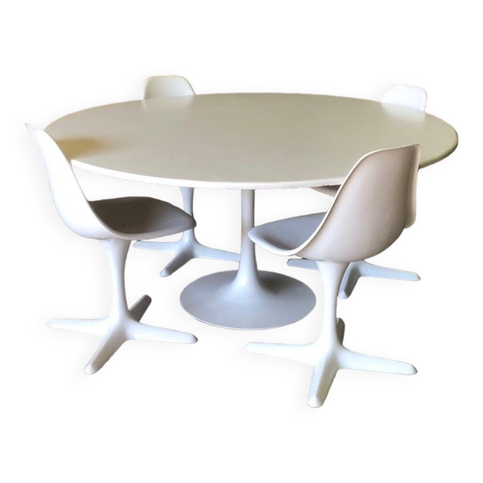 Vintage Arkana Table and Chair by Maurice Burke