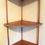Etagère d’angle 50s unique