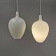 Two rare Pompei pendant lamps by Jo Hammerborg for Fog & Mørup Denmark 1963