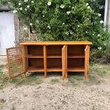 Rattan sideboard
