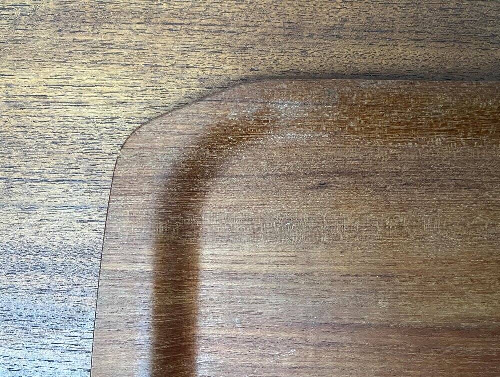 Scandinavian teak plateau from the mid-century, 1960s.
