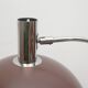 1970s floor lamp in brown and chrome