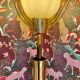 Lampadaire américain verre design 1950.