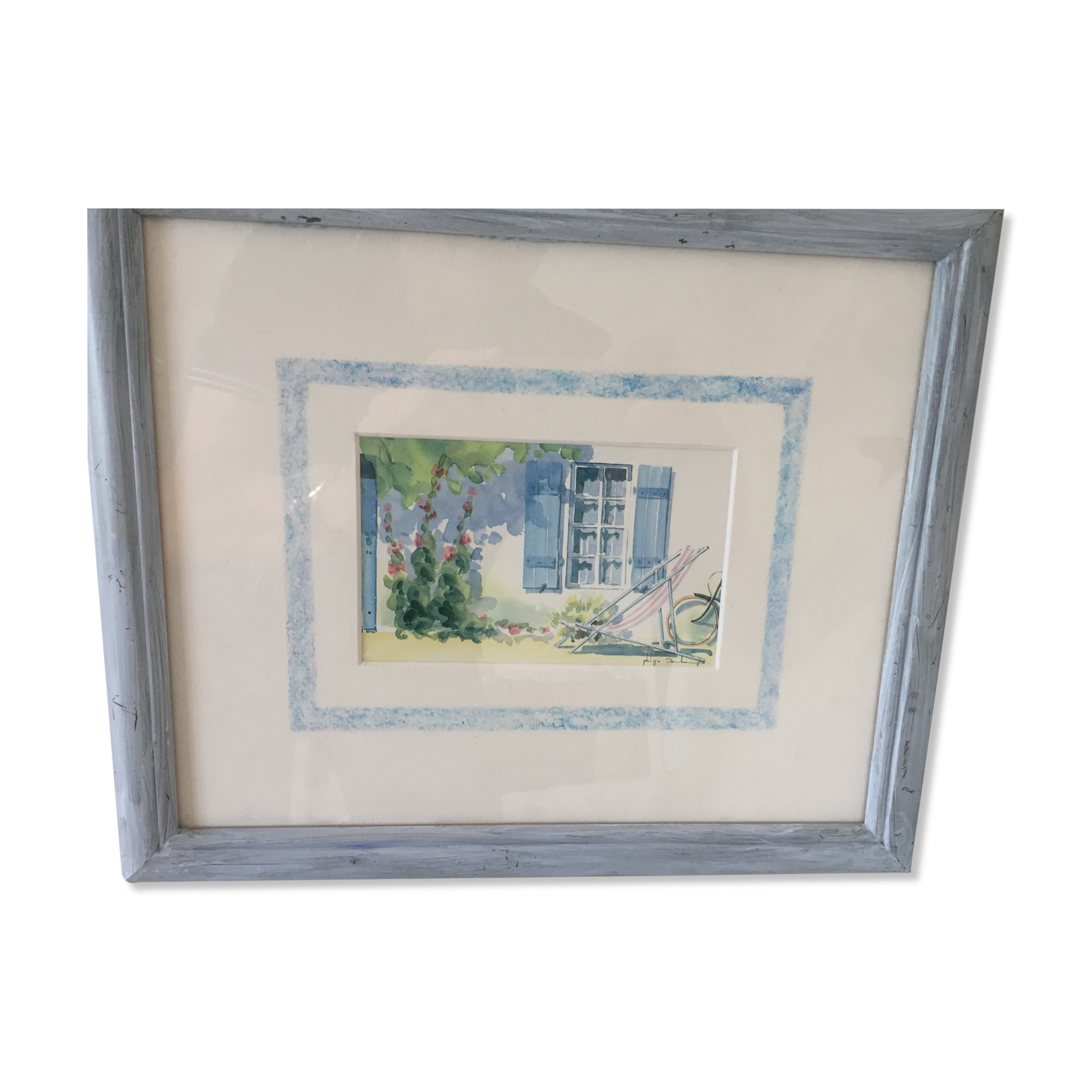 Painting by Philippe Deschamps