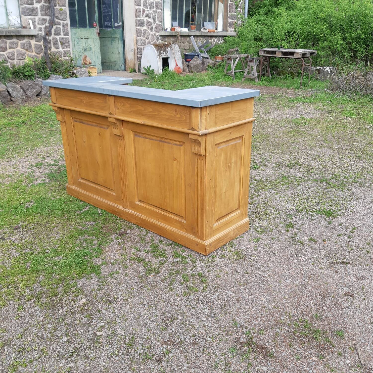 Zinc counter bar 180X60