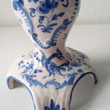 Ceramic chandelier hand-painted with signature