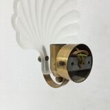 Shell wall lamp 70s Deknudt