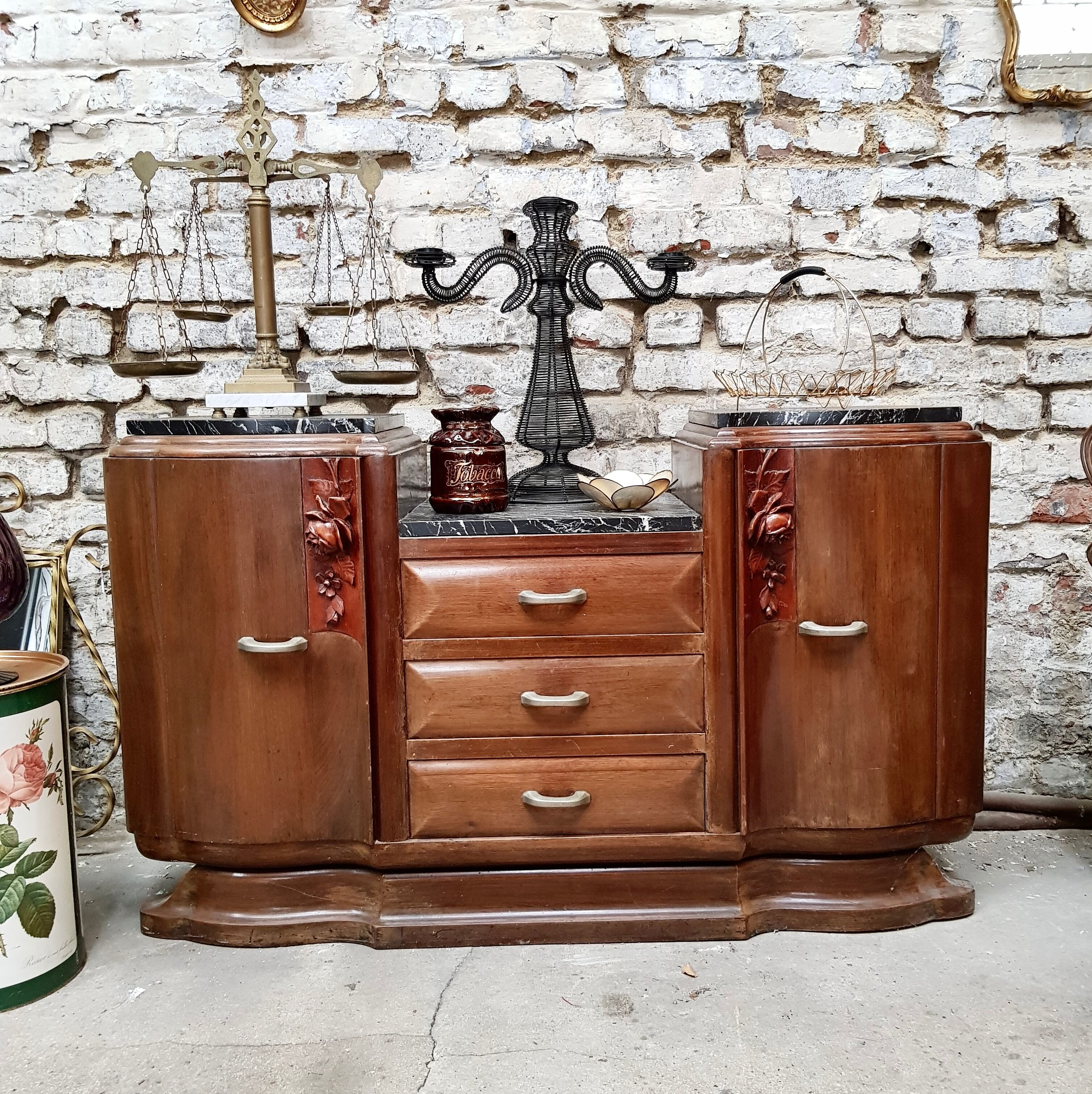 Buffet enfilade art deco