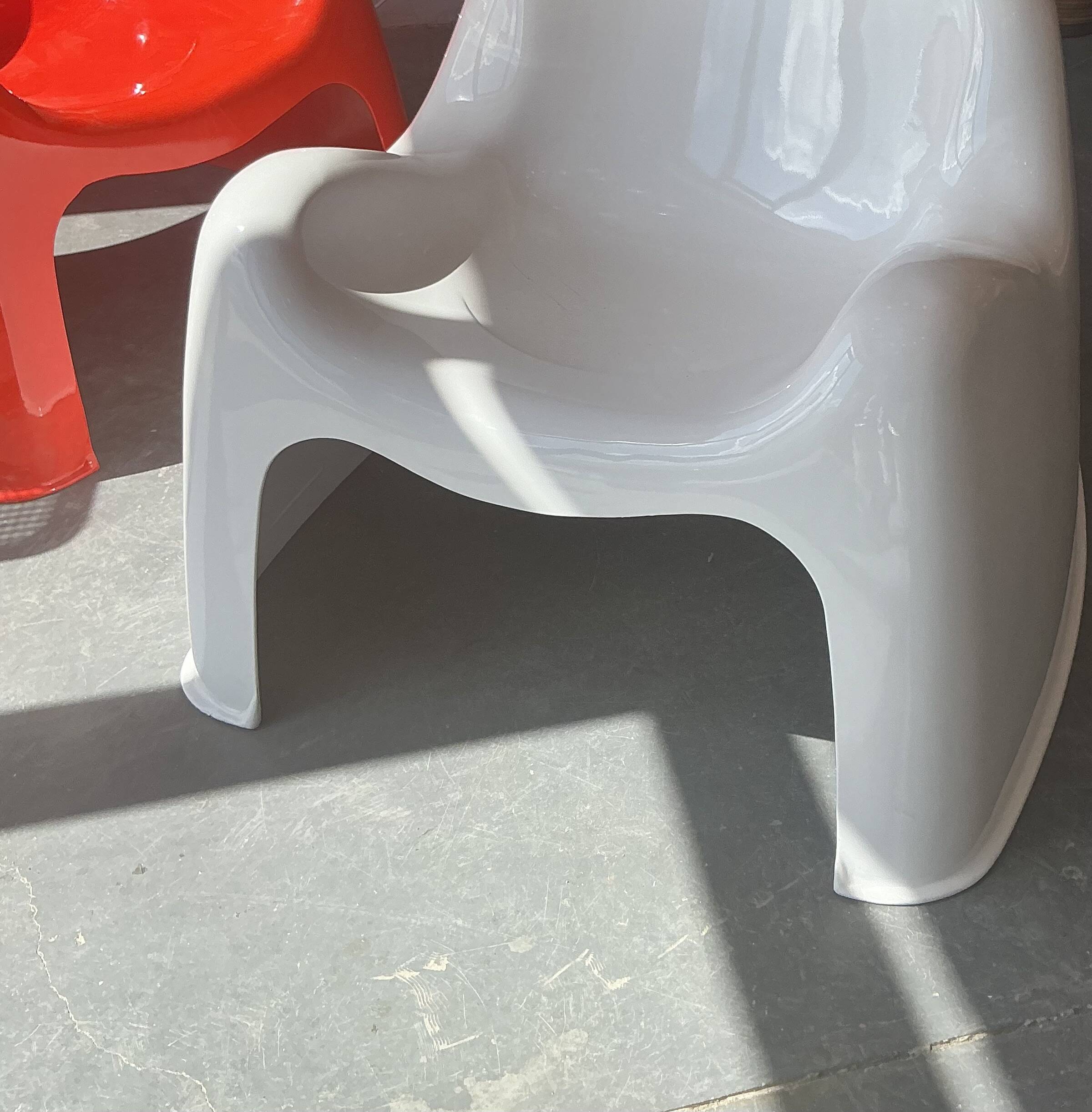 Pair of Toga armchairs by Sergio Mazza for Artemide 1968