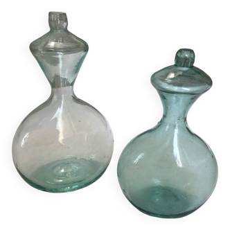 Old mouth-blown bottle