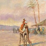 "Dromedary coming out of the souk" Mr. CASTELLO