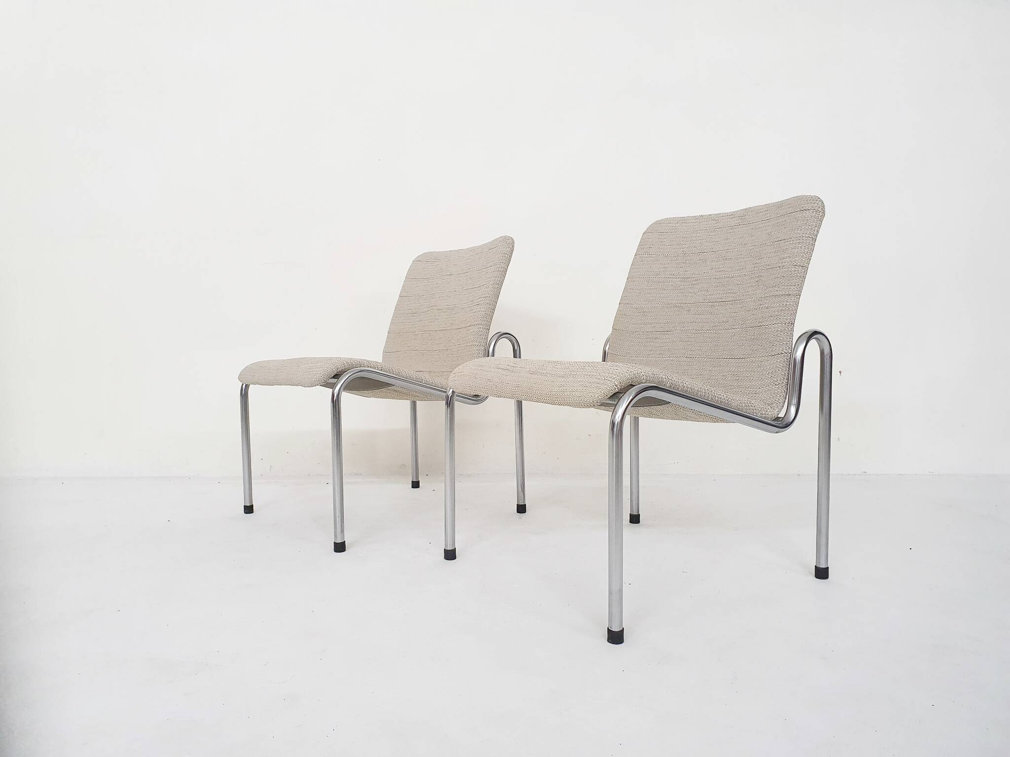 Set of two Kho Liang Ie for Stabin lounge chairs model 703, Holland 1960’s