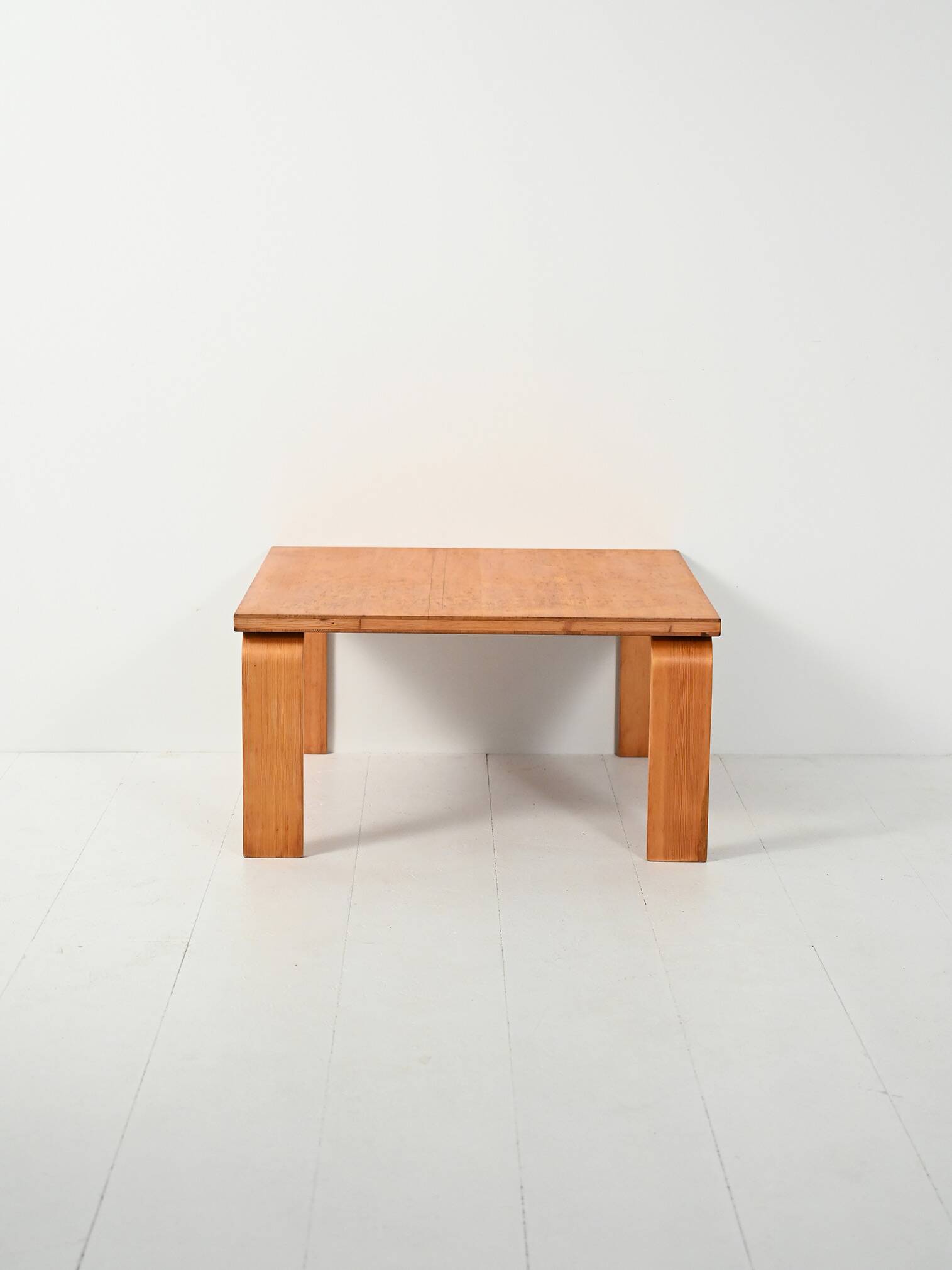Coffee table in pine and oak, 1960s