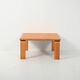Coffee table in pine and oak, 1960s
