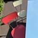 Vintage 70s Formica chair with table