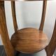 Dutch art deco Amsterdam school oak side table, 1930s