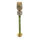 Contemporary Green Murano Glass Floor Lamp