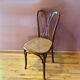 Chaise de bistrot J&J Kohn Austria Art Nouveau cannage et bois courbé
