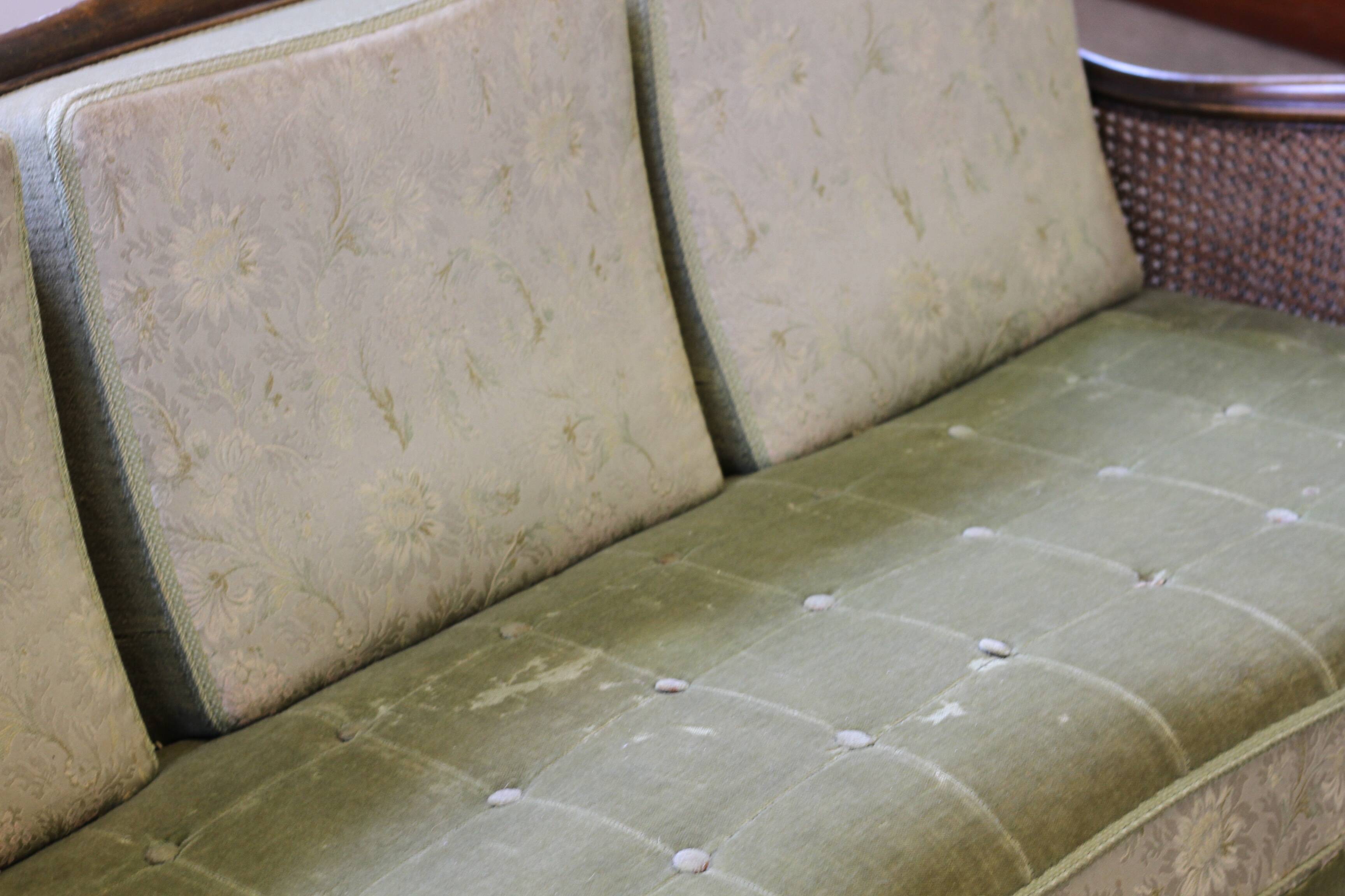 Bergere Sofa from 1900s, French Inspired, Danish Craftmanship