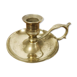 Brass poucier candle holder