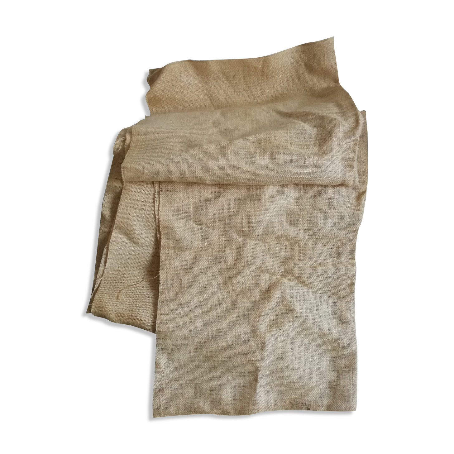 Jute canvas tablecloth