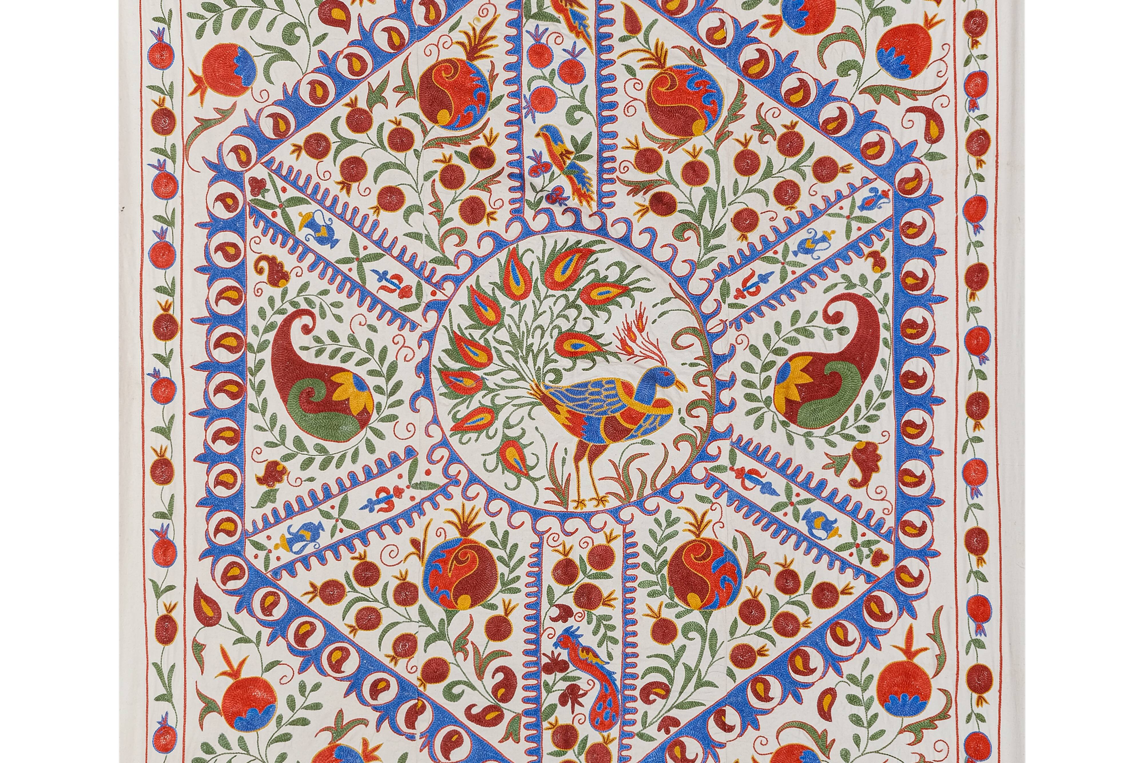 Hand knotted rug, vintage Turkish rug 145x195 cm