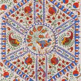 Hand knotted rug, vintage Turkish rug 145x195 cm