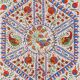 Hand knotted rug, vintage Turkish rug 145x195 cm