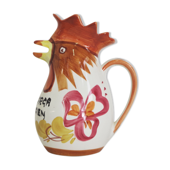 Pitcher in the shape of Bassano's rooster, 1970