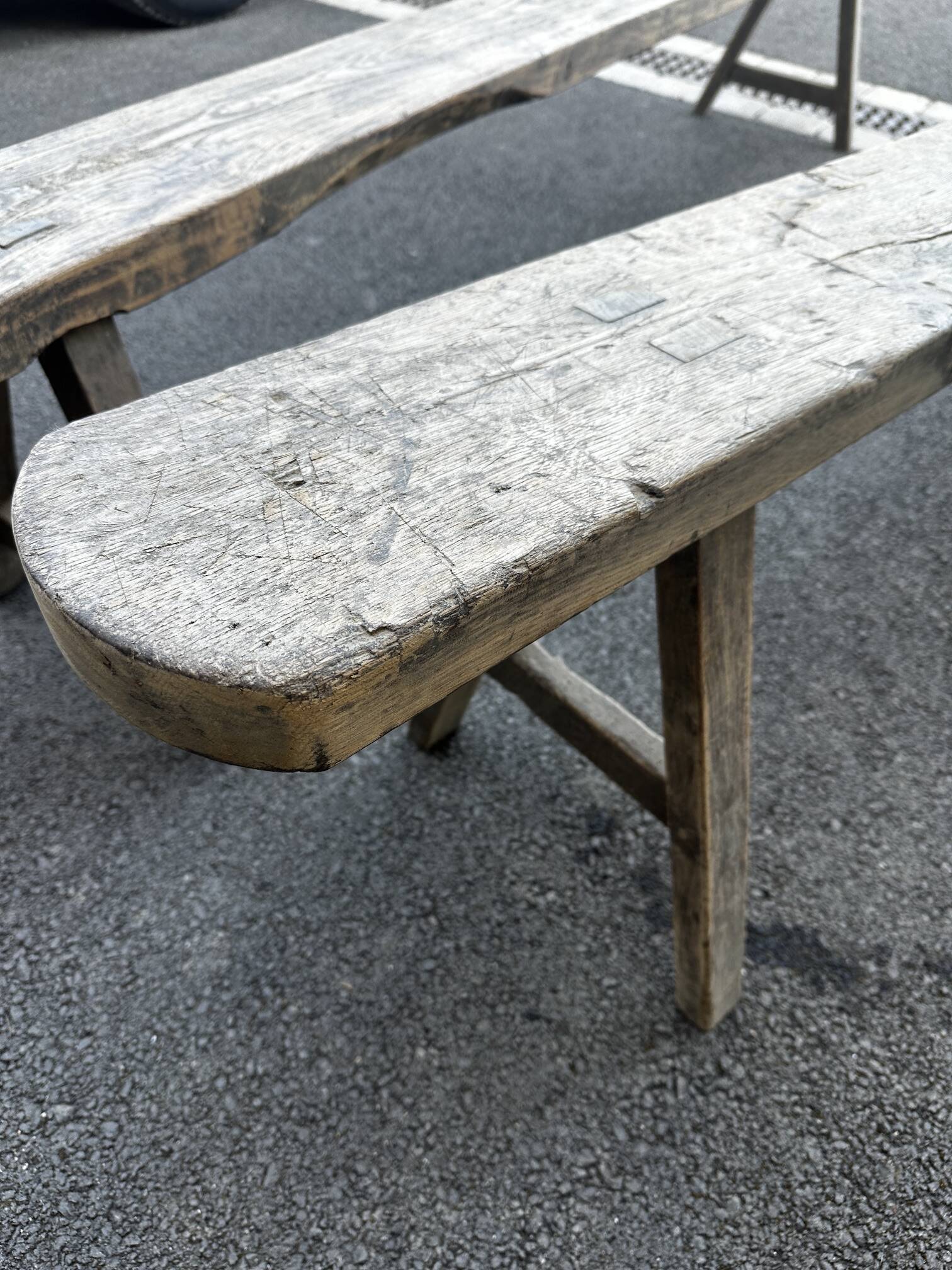 Paire de bancs