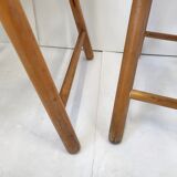 Pair of vintage Italian folding chairs 1970
