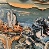 Tableau paysage pont XXe