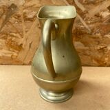 Antique Brass Pitcher Vintage Kitchen