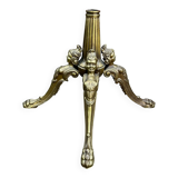 Solid brass Art Nouveau lamp base