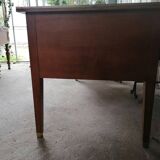 Light oak desk