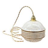 Clichy glass portable lamp