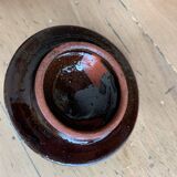Glazed terracotta pot