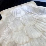 Cup / vacuum vintage pocket in the shape of mother-of-pearl shell