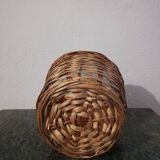 Dame Jeanne 2l old woven wicker rattan