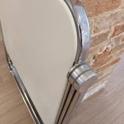 Table Platone et chaise Plia blanches – Anonima Castelli