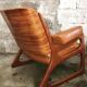 Fauteuil dit « traîneau » Editeur Baumann et Ottoman