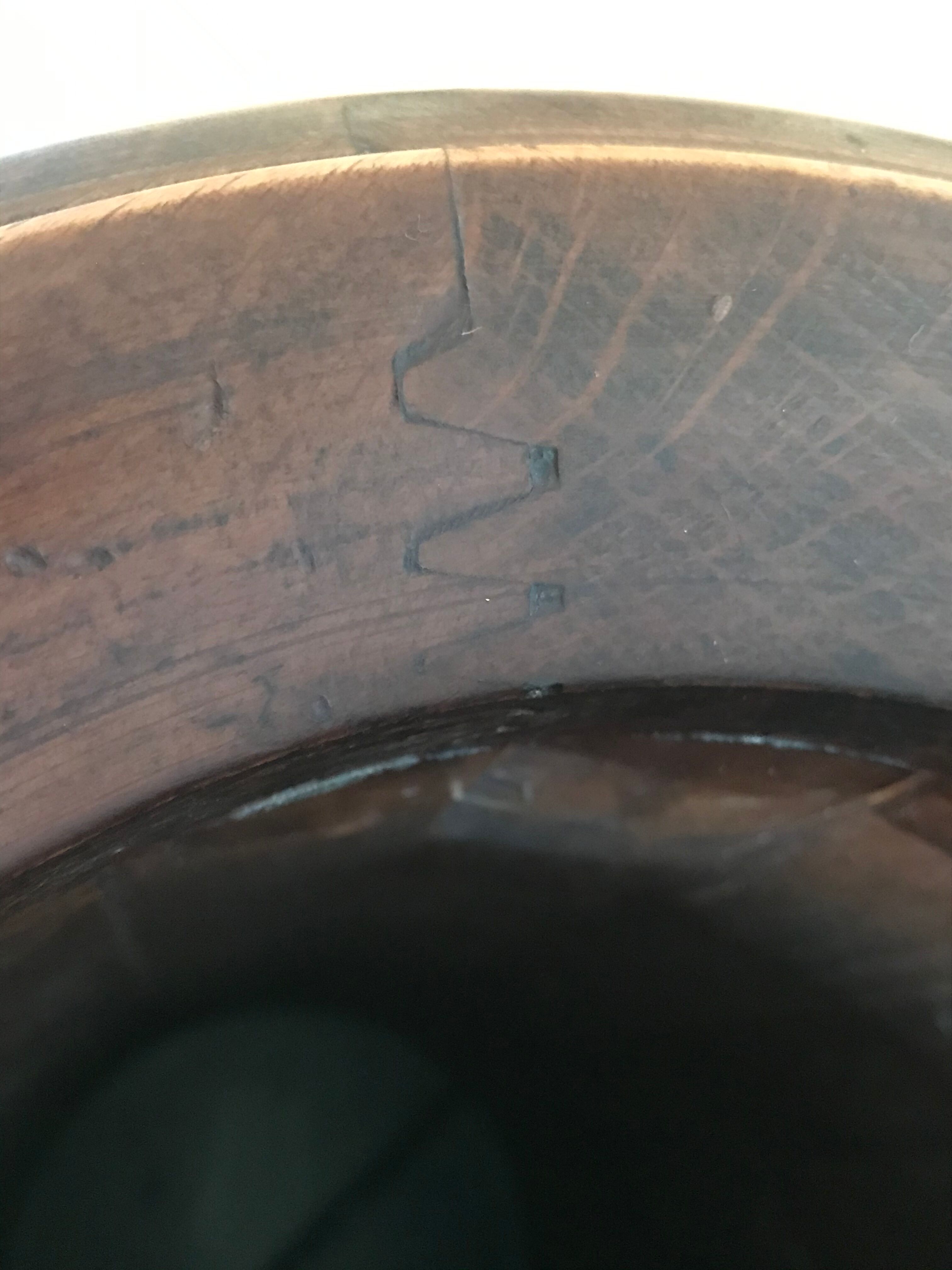 Wooden umbrella holder