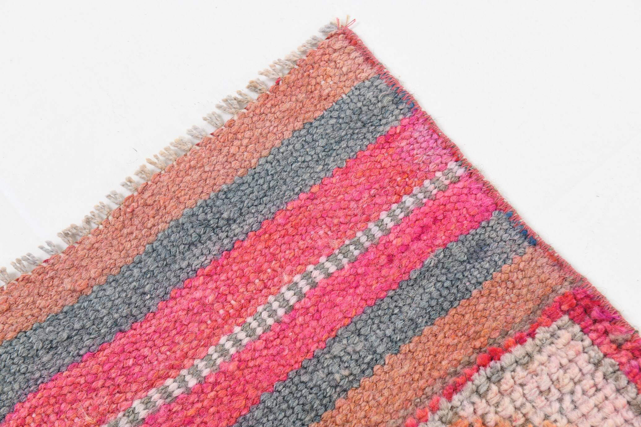 Pink Red Turkish Runner Rug 92x291Cm SKU 18199